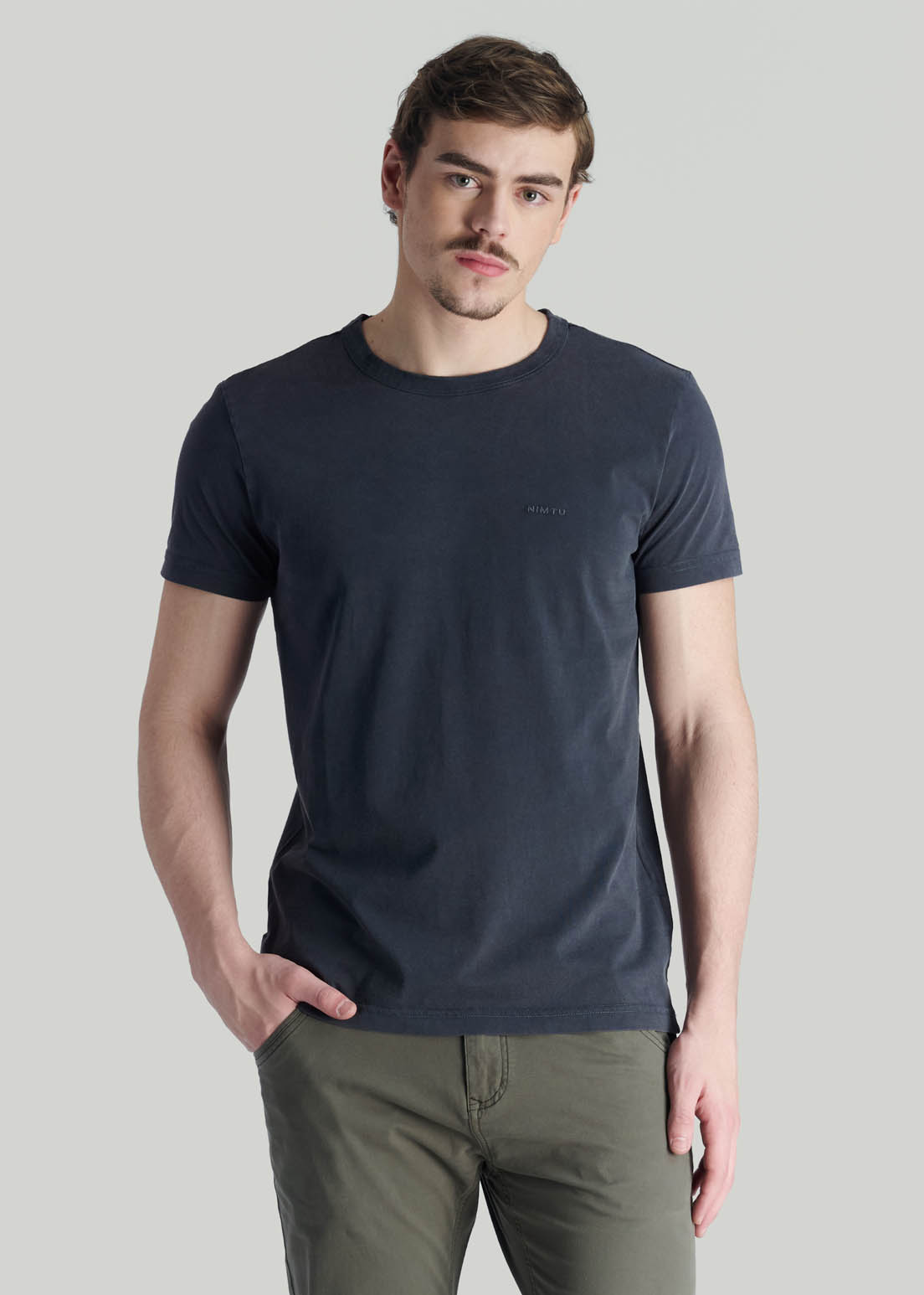 POLERA CASUAL NOVA CHARCOAL - 1