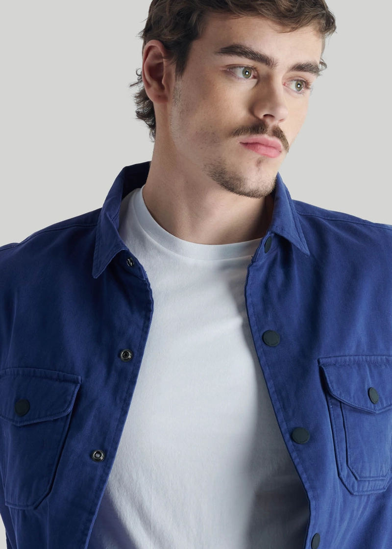 SOBRECAMISA ARRAYAN CASUAL BLUE - 3