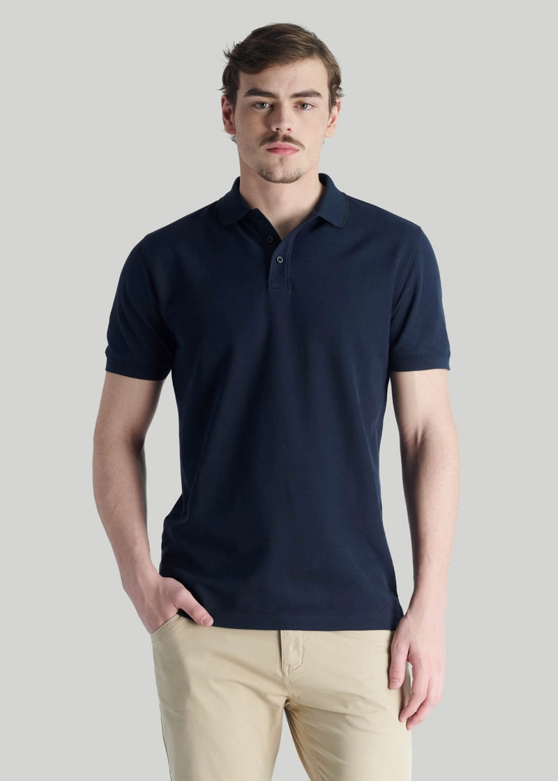 POLERA PEUMO CASUAL NAVY - 1