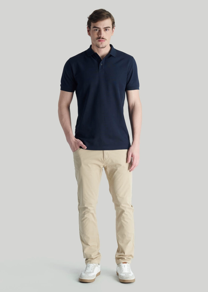 POLERA PEUMO CASUAL NAVY - 2