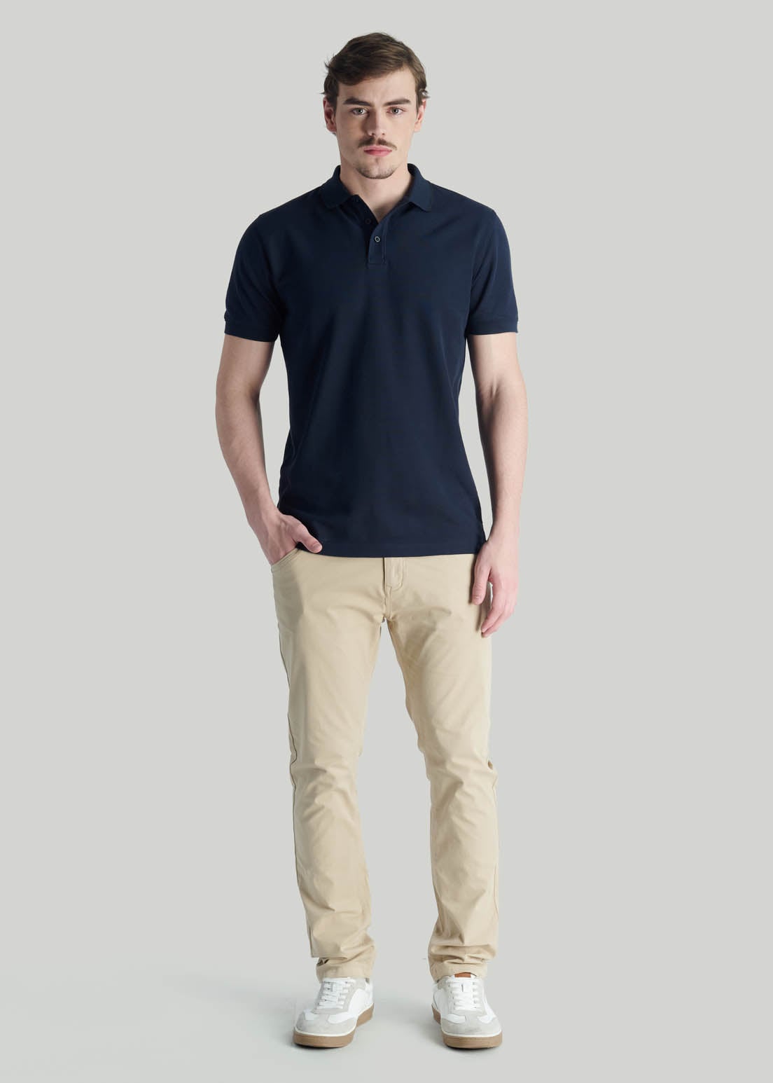 POLERA PEUMO CASUAL NAVY - 2