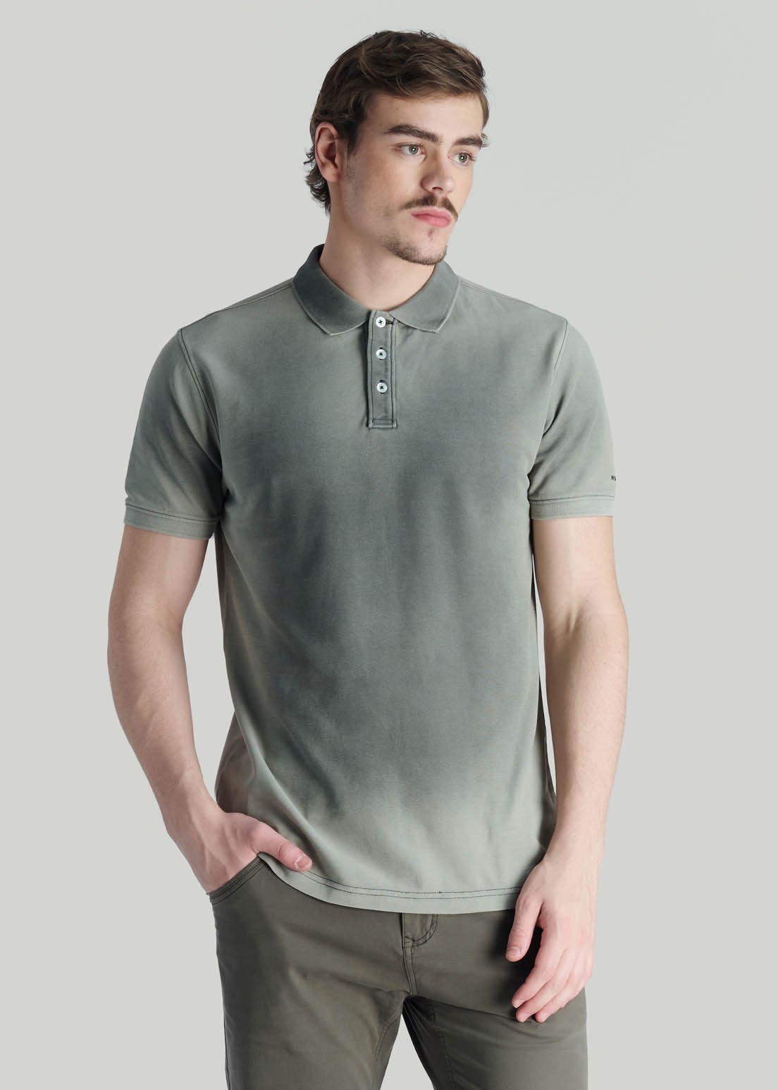 POLERA FOCAL CASUAL BLACK - 1