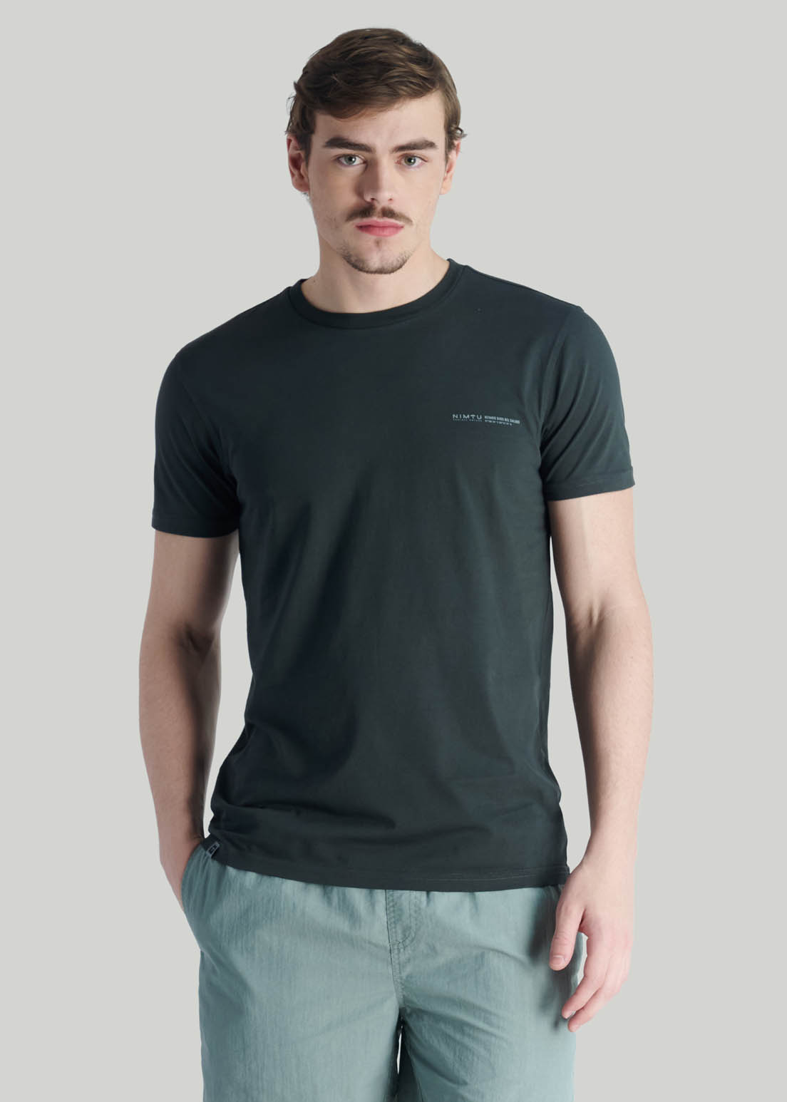 POLERA GEO 1 NT CHARCOAL - 1