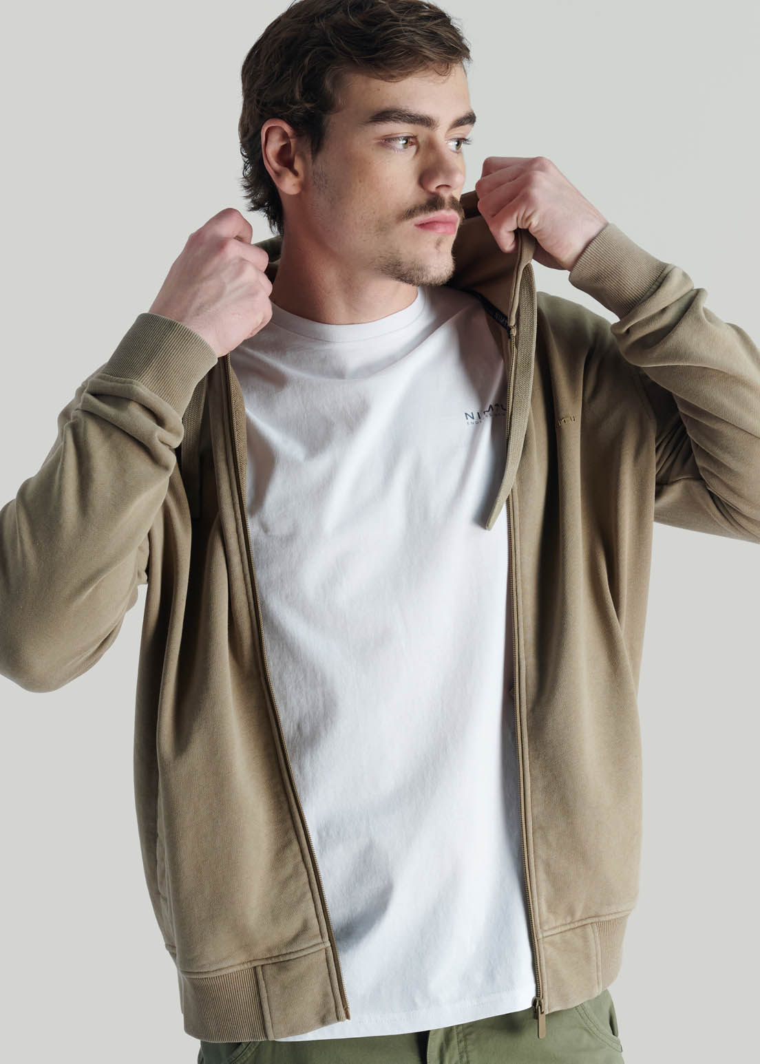 POLERON ÑUBLE OUTDOOR KHAKI - 5