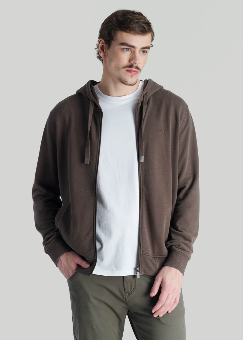 POLERON ÑUBLE OUTDOOR DK GREY - 1