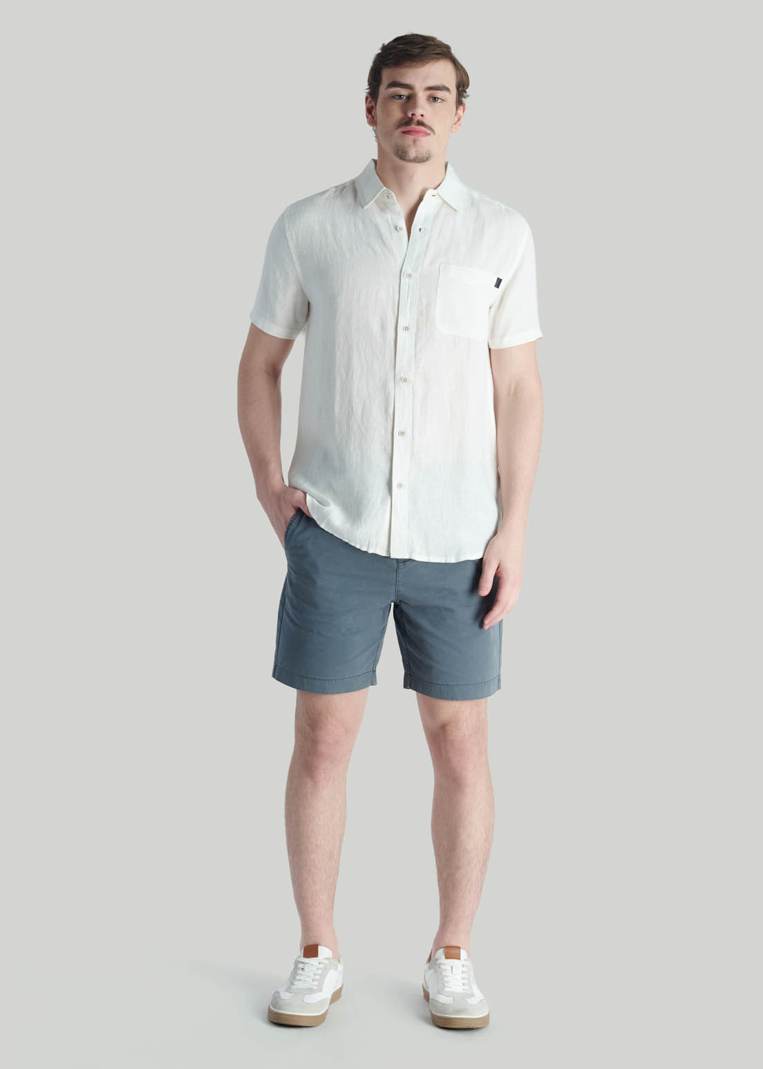 CAMISA TARO CASUAL WHITE - 2
