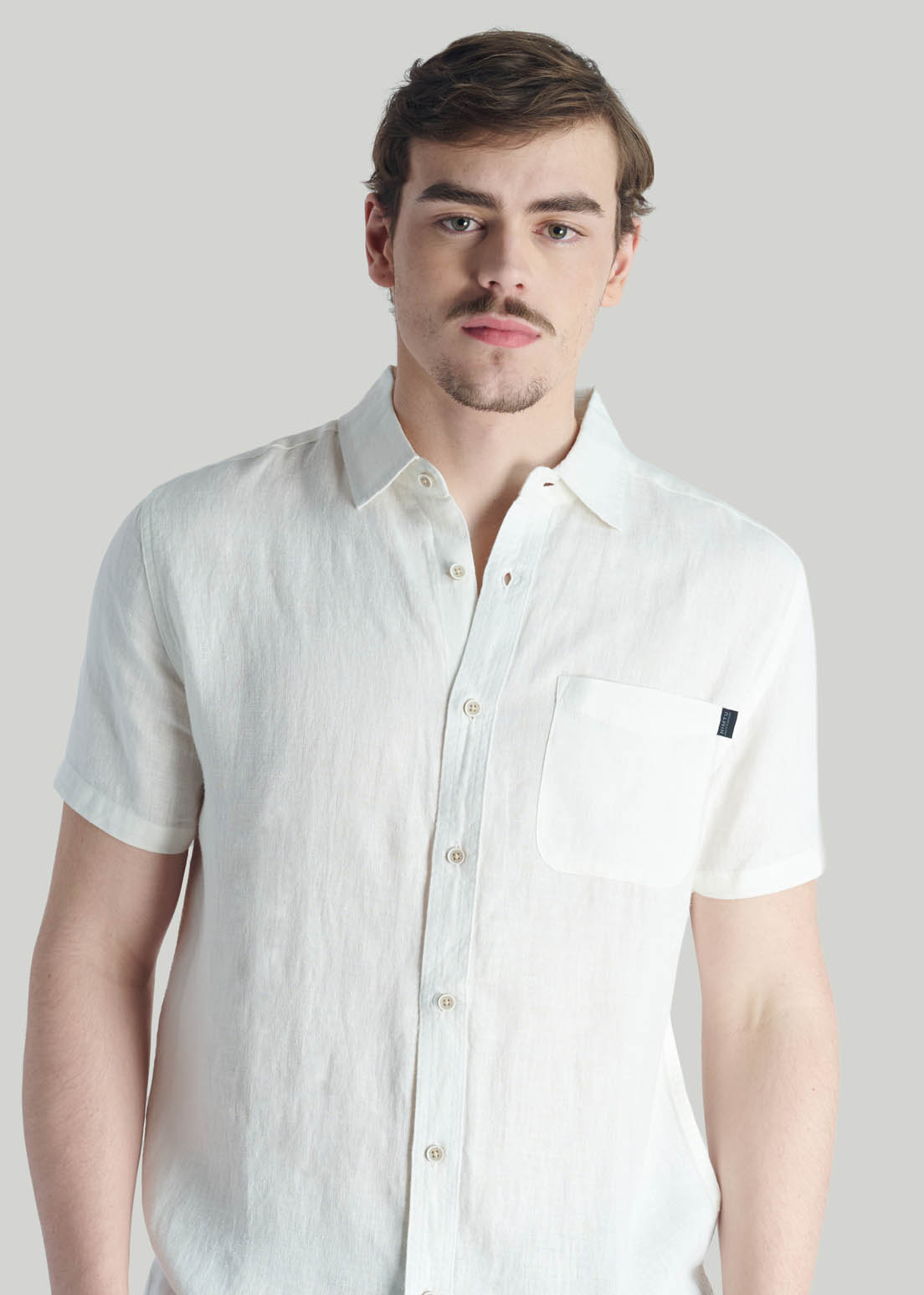 CAMISA TARO CASUAL WHITE - 3