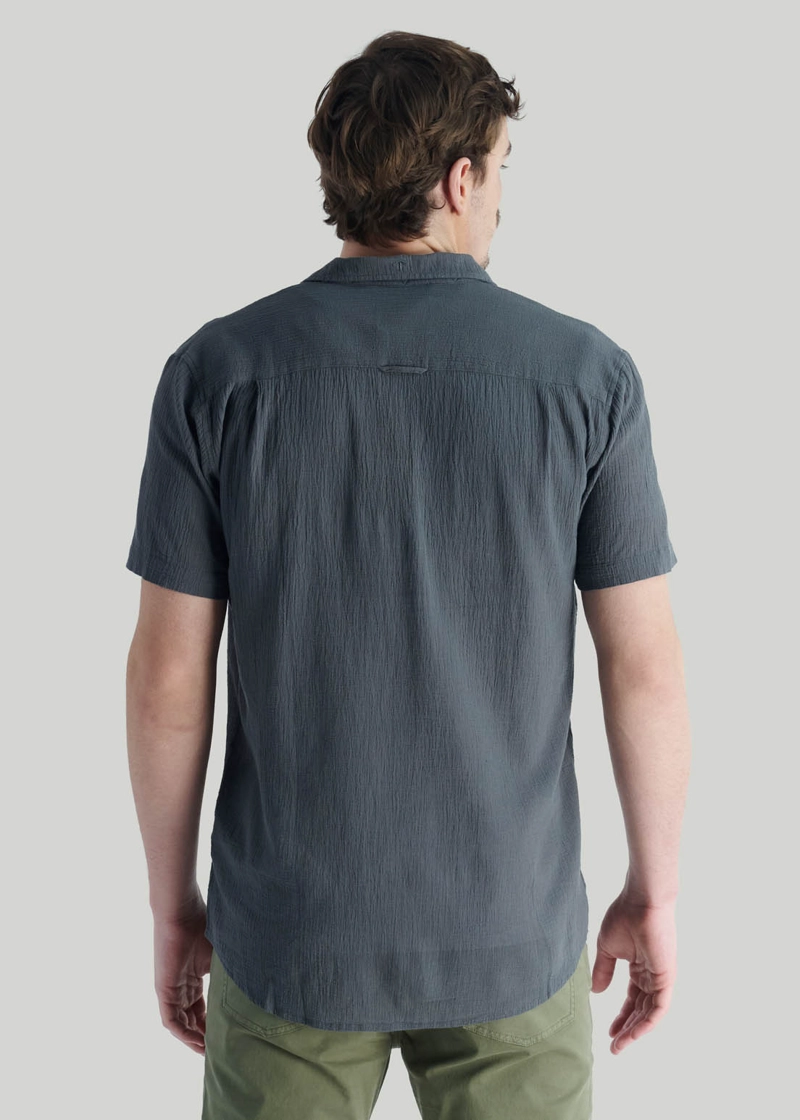 CAMISA CHENA NT CHARCOAL - 4