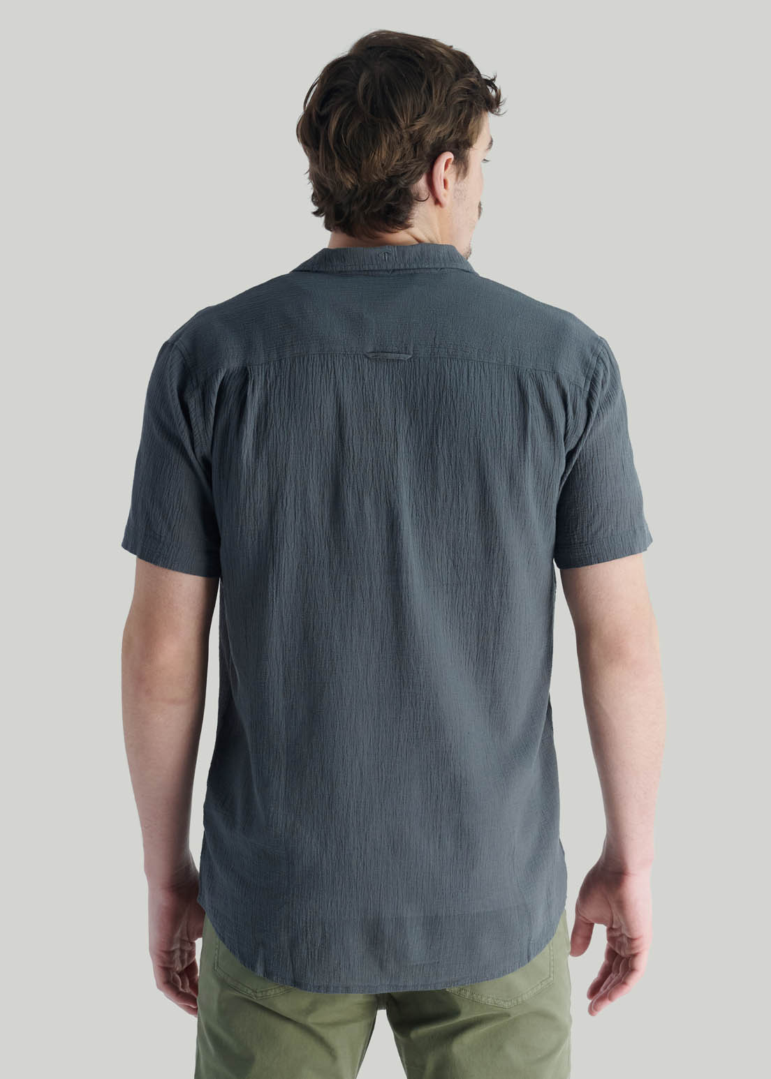 CAMISA CHENA NT CHARCOAL - 4