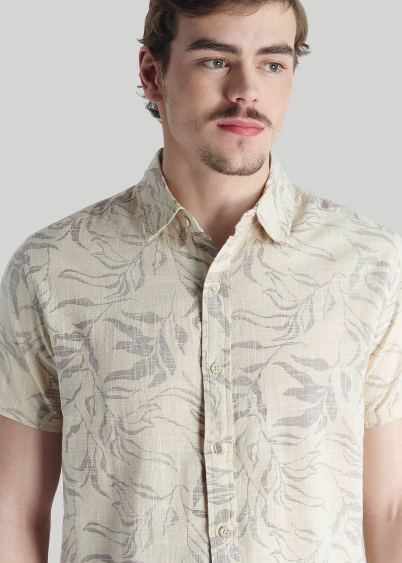 CAMISA PARINACOTA CASUAL BURGUNDY - 3