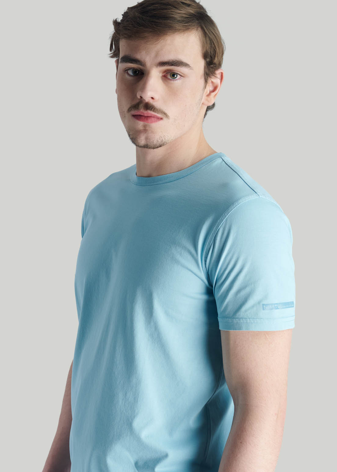POLERA TRES CRUCES CASUAL LT BLUE - 3
