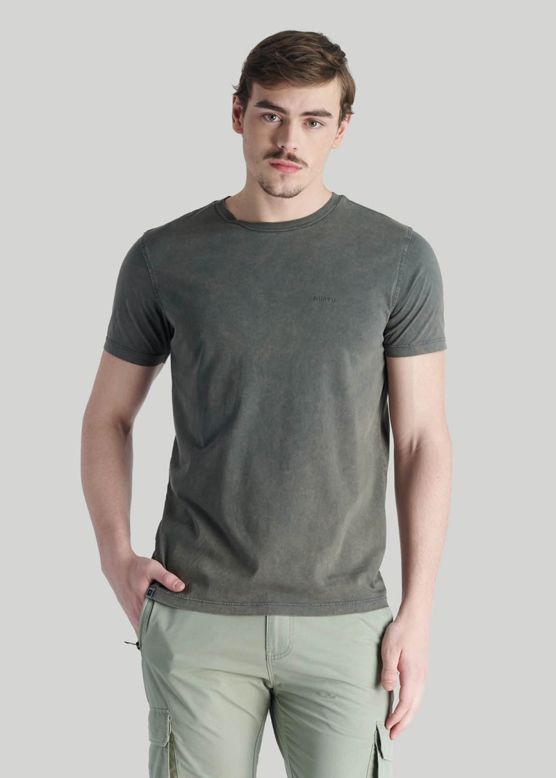 POLERA BEAR CASUAL GREY - 1