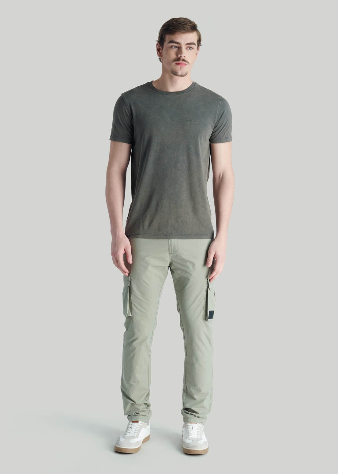 POLERA BEAR CASUAL GREY - 2