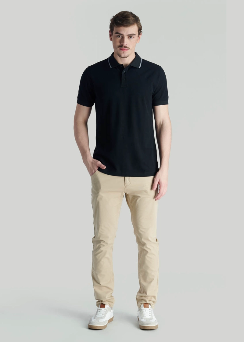 POLERA PEUMO CASUAL BLACK - 2