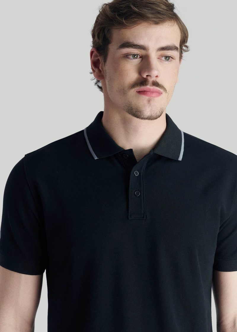 POLERA PEUMO CASUAL BLACK - 3