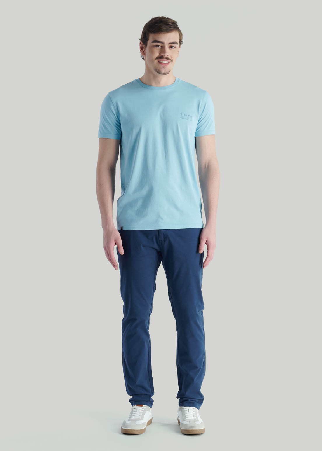 POLERA GEO 3 NT LT BLUE - 2