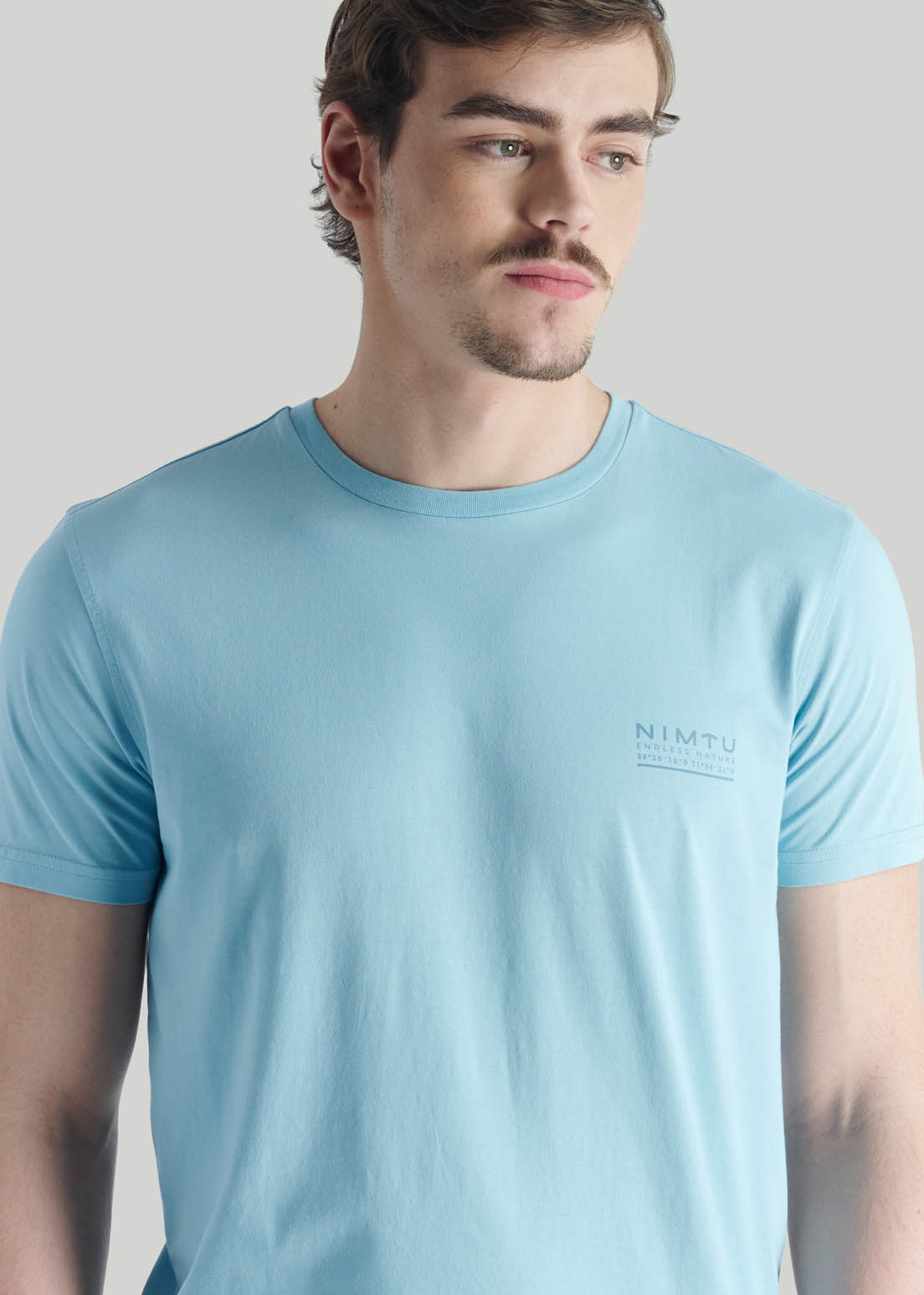 POLERA GEO 3 NT LT BLUE - 3