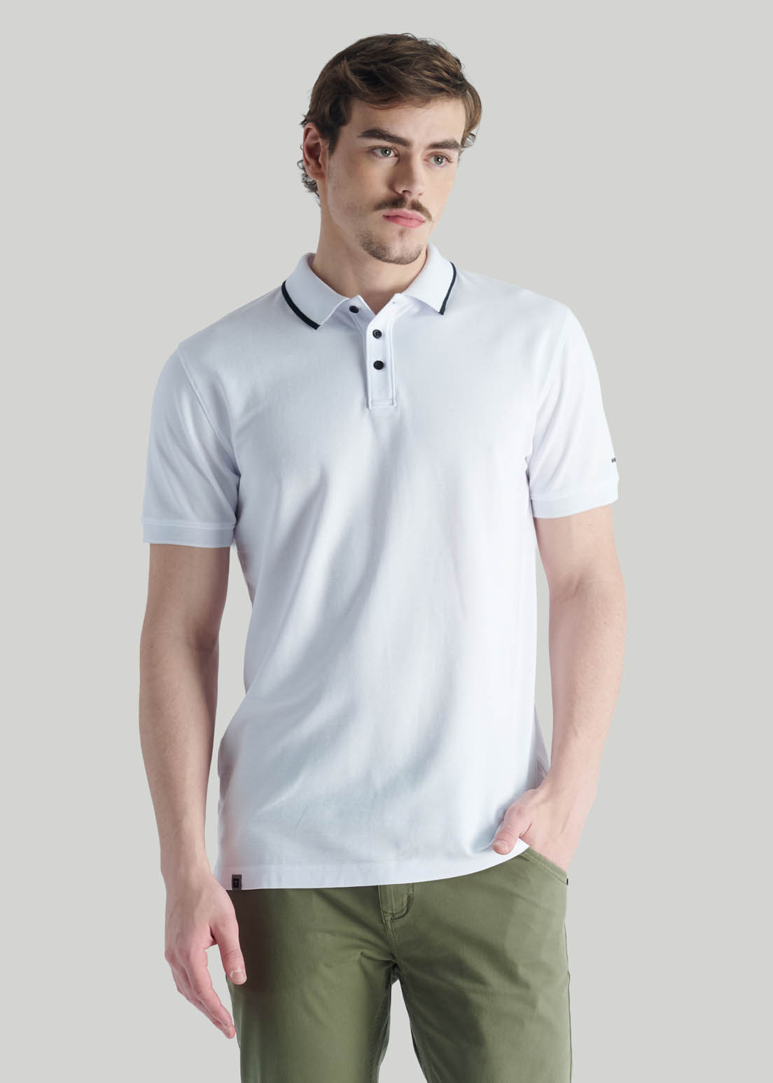 POLERA PEUMO CASUAL WHITE - 1
