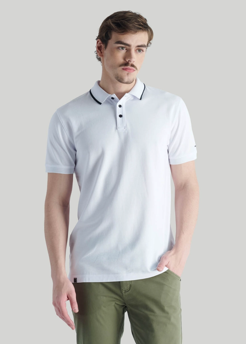 POLERA PEUMO CASUAL WHITE - 1