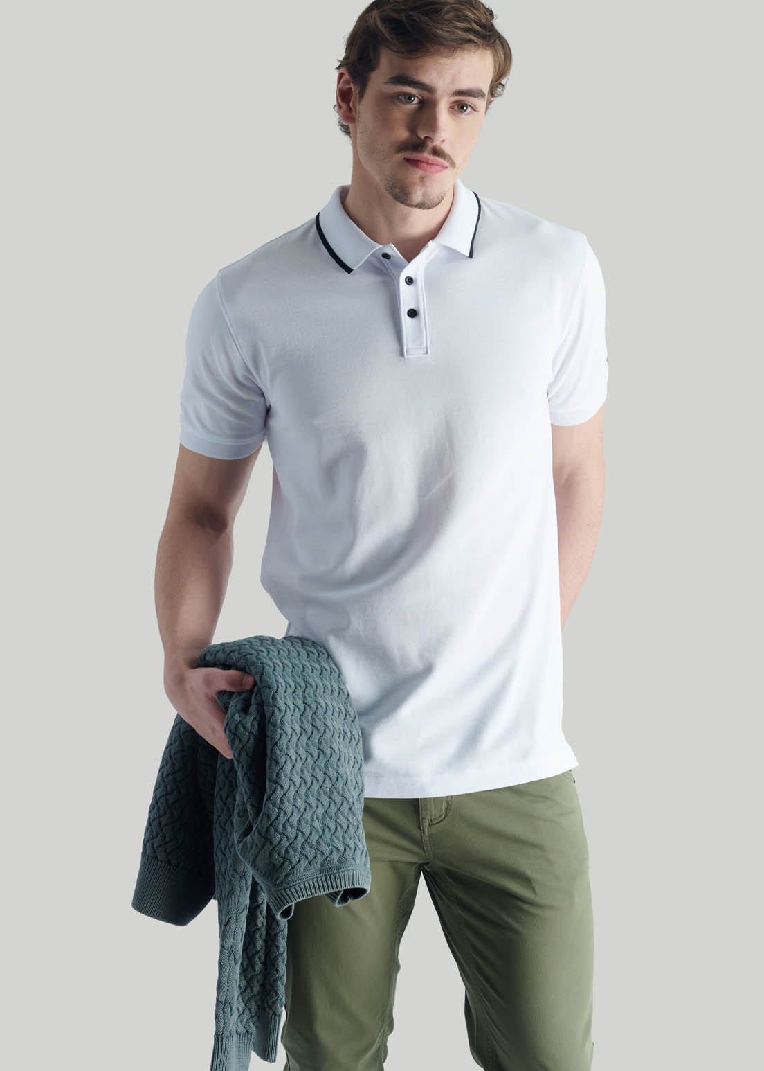 POLERA PEUMO CASUAL WHITE - 5