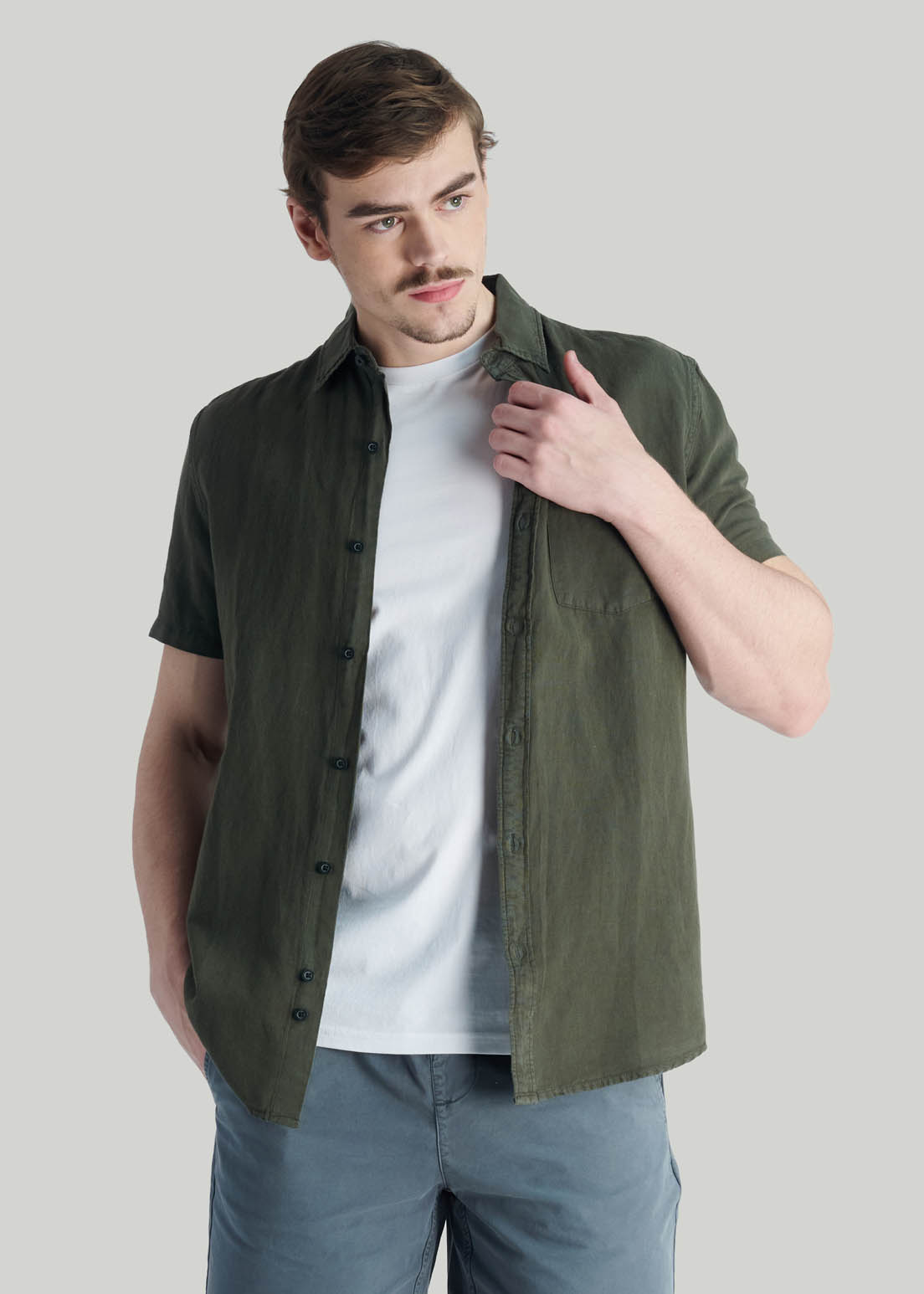 CAMISA ALGARROBO CHARCOAL - 2