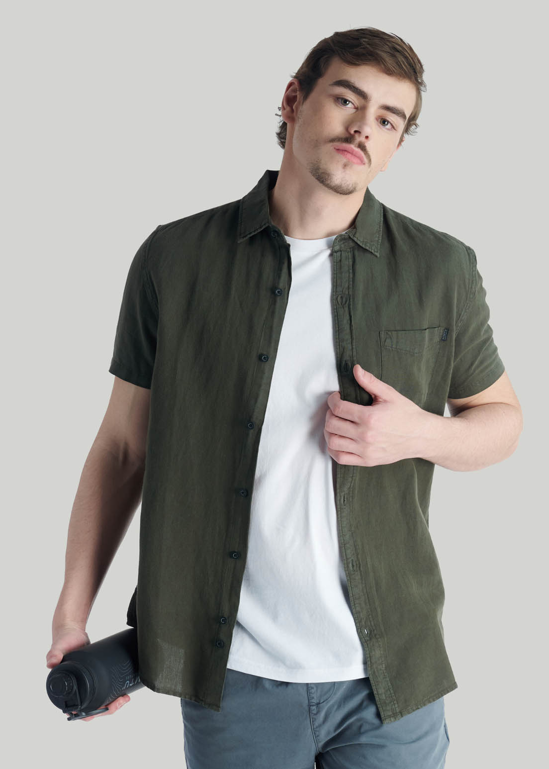 CAMISA ALGARROBO CHARCOAL - 5