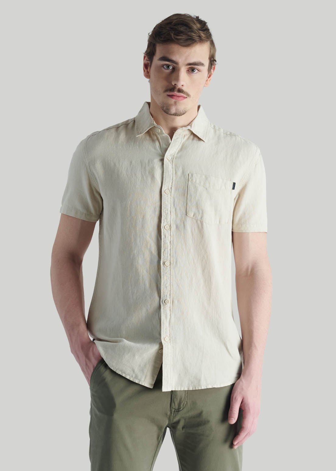 CAMISA ALGARROBO SAND - 1