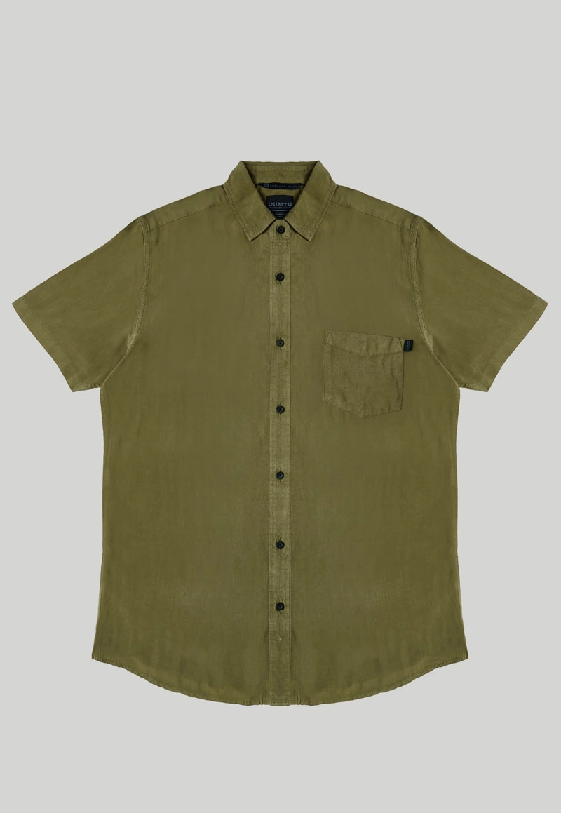 CAMISA RAPEL CASUAL OLIVE - 1
