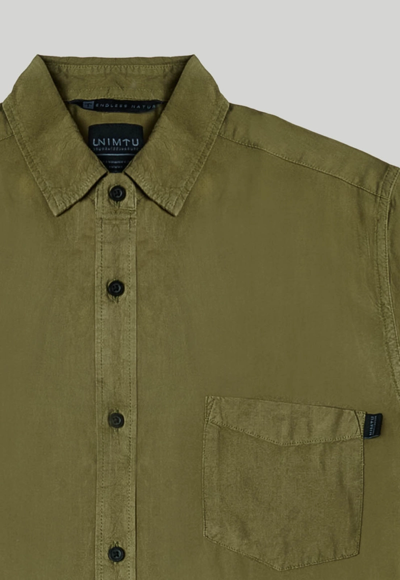 CAMISA RAPEL CASUAL OLIVE - 2