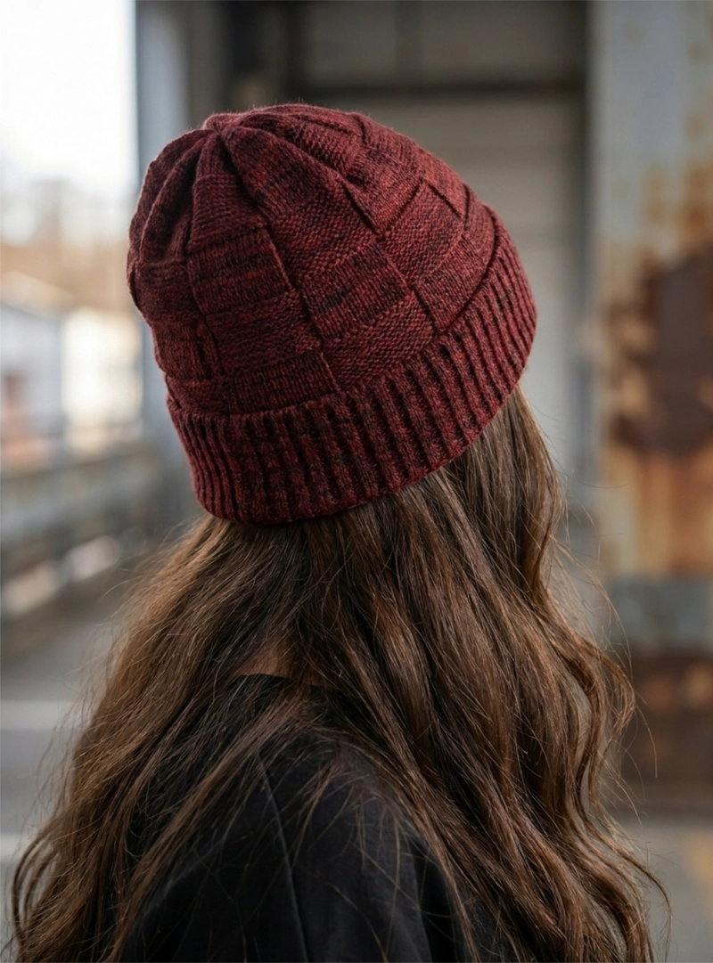 GORRO DE INVIERNO YMOSS ROJO HOMBRE MUJER NORM - 3
