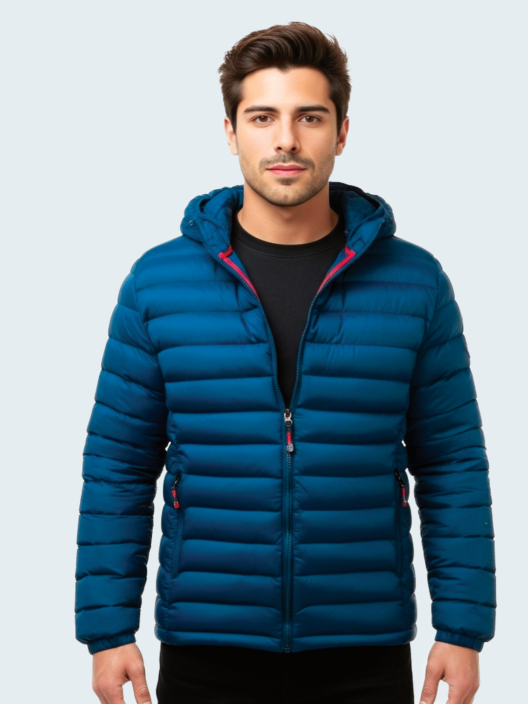 CHAQUETA PARKA HOMBRE TERMICA IMPERMEABLE COLOBO ESTANDAR VERDE - 1
