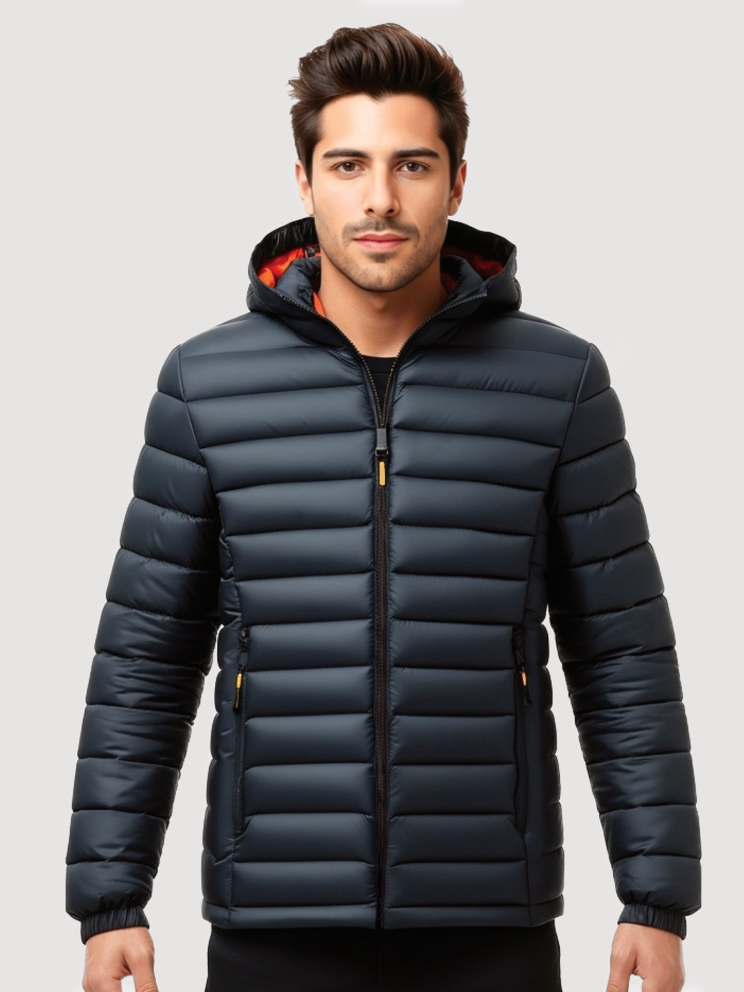 CHAQUETA PARKA HOMBRE TERMICA IMPERMEABLE COLOBO ESTANDAR VERDE - 1