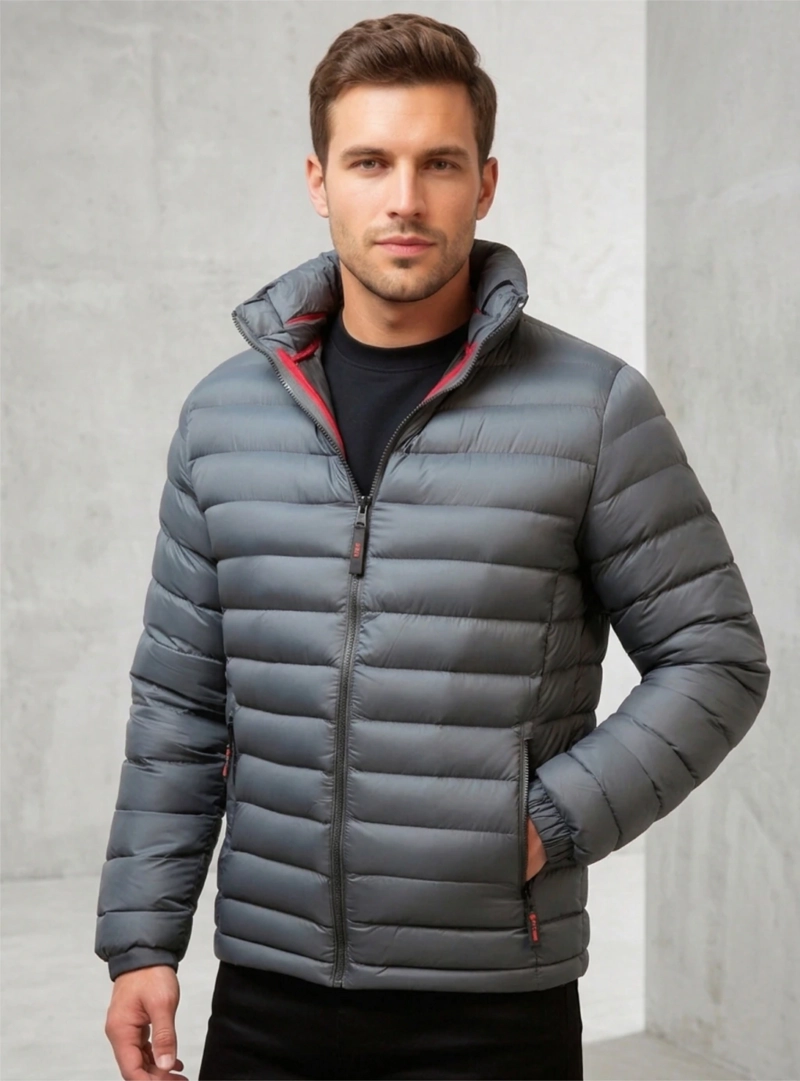 CHAQUETA PARKA HOMBRE TERMICA IMPERMEABLE COLOBO ESTANDAR VERDE - 3