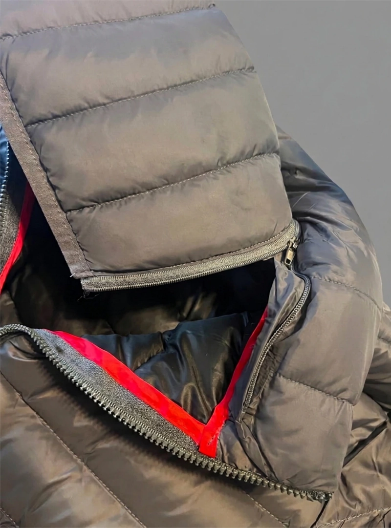 CHAQUETA PARKA HOMBRE TERMICA IMPERMEABLE COLOBO ESTANDAR VERDE - 5