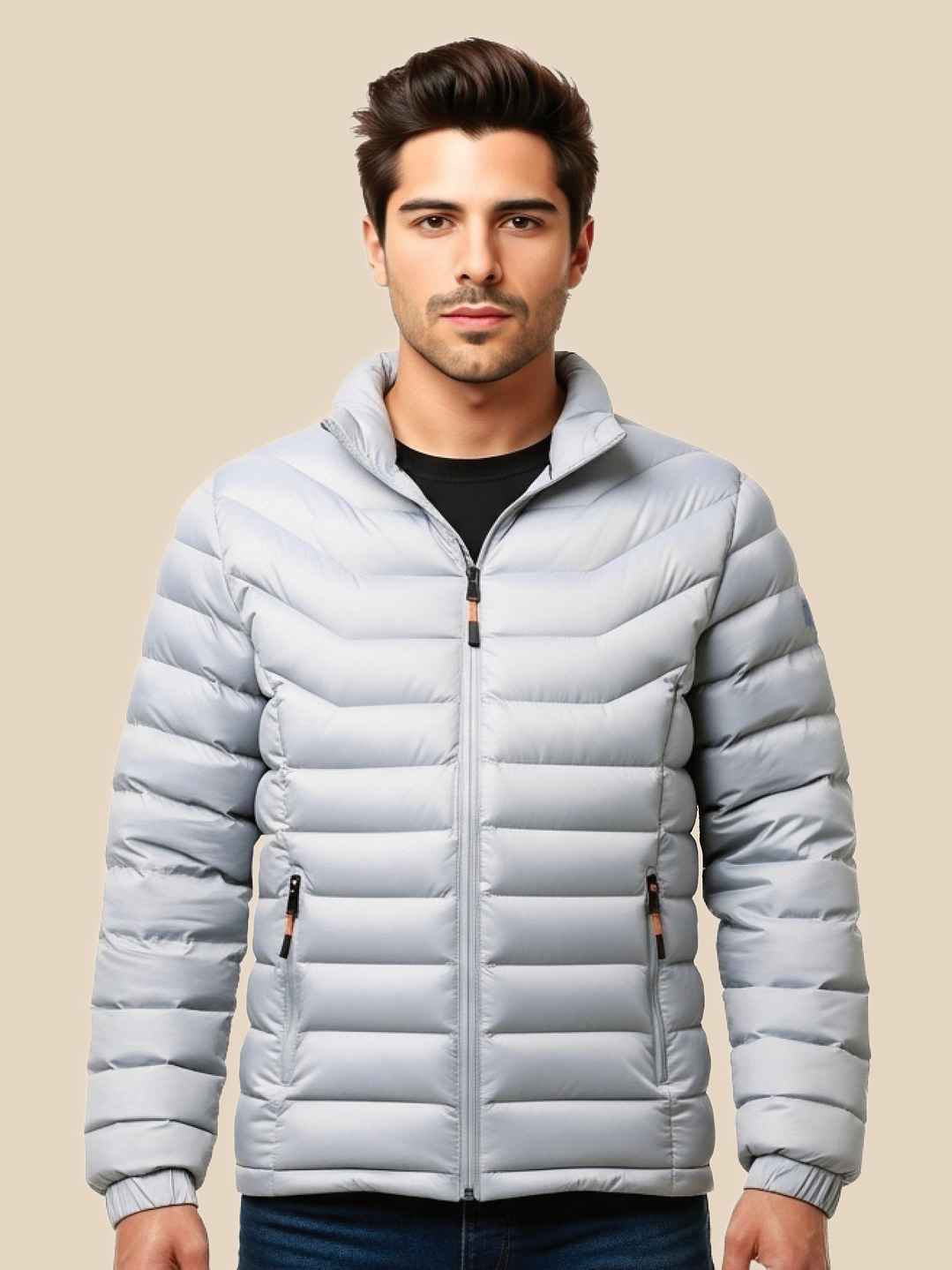 CHAQUETA PARKA HOMBRE MUJER IMPERMEABLE COLOBO LUMINIC GRIS - 2
