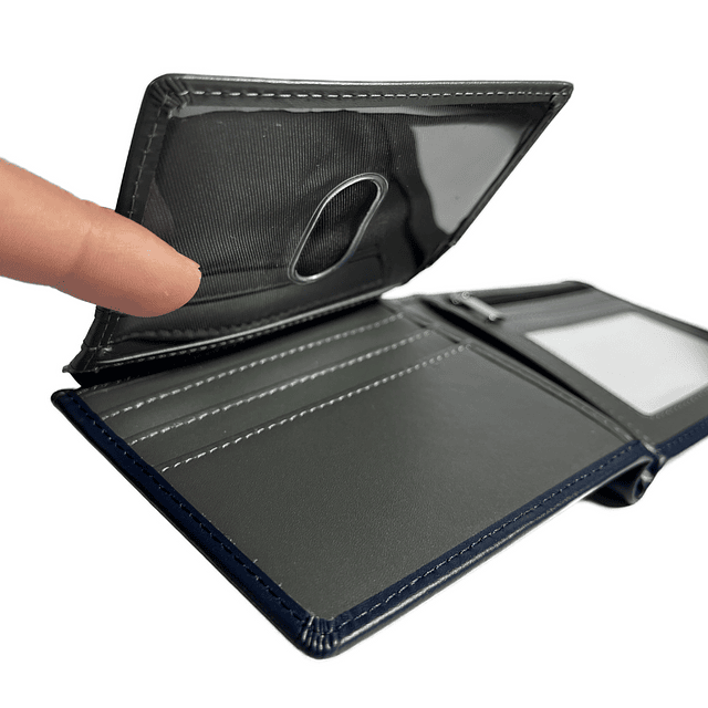 BILLETERA HOMBRE CUERO NATURAL RFID OSOCUDO - 2