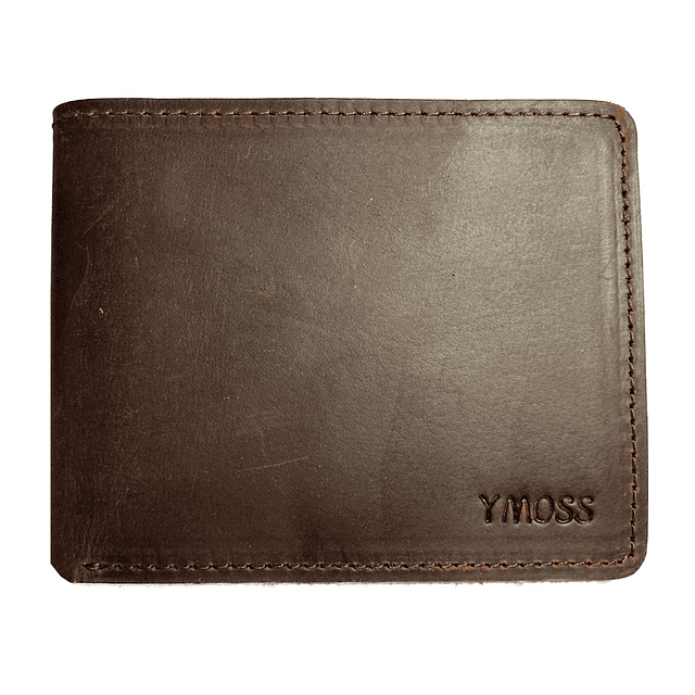 BILLETERA HOMBRE CUERO NATURAL RFID HORSE OSCURO - 1