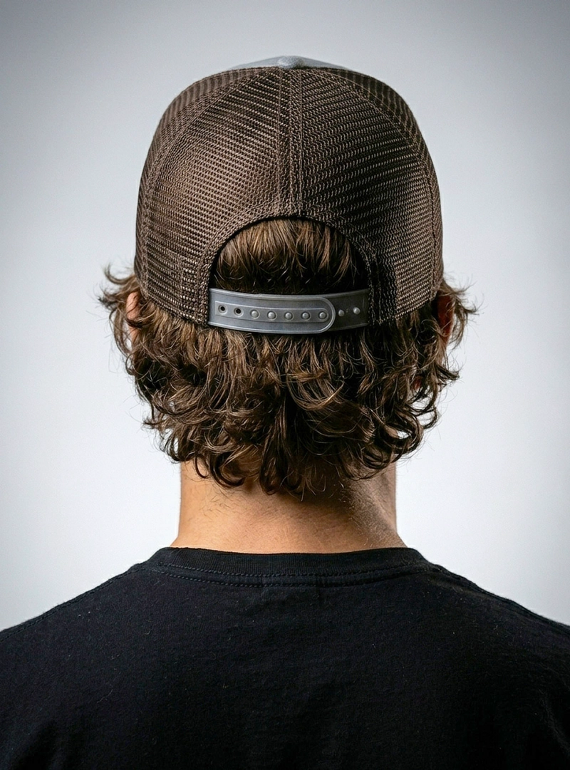 GORRO YMOSS AMANECER GRIS JOCKEY UNISEX HOMBRE MUJER - 3