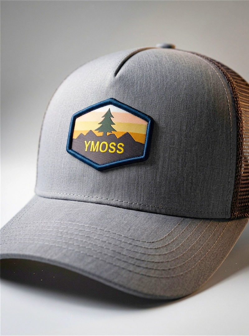 GORRO YMOSS AMANECER GRIS JOCKEY UNISEX HOMBRE MUJER - 7