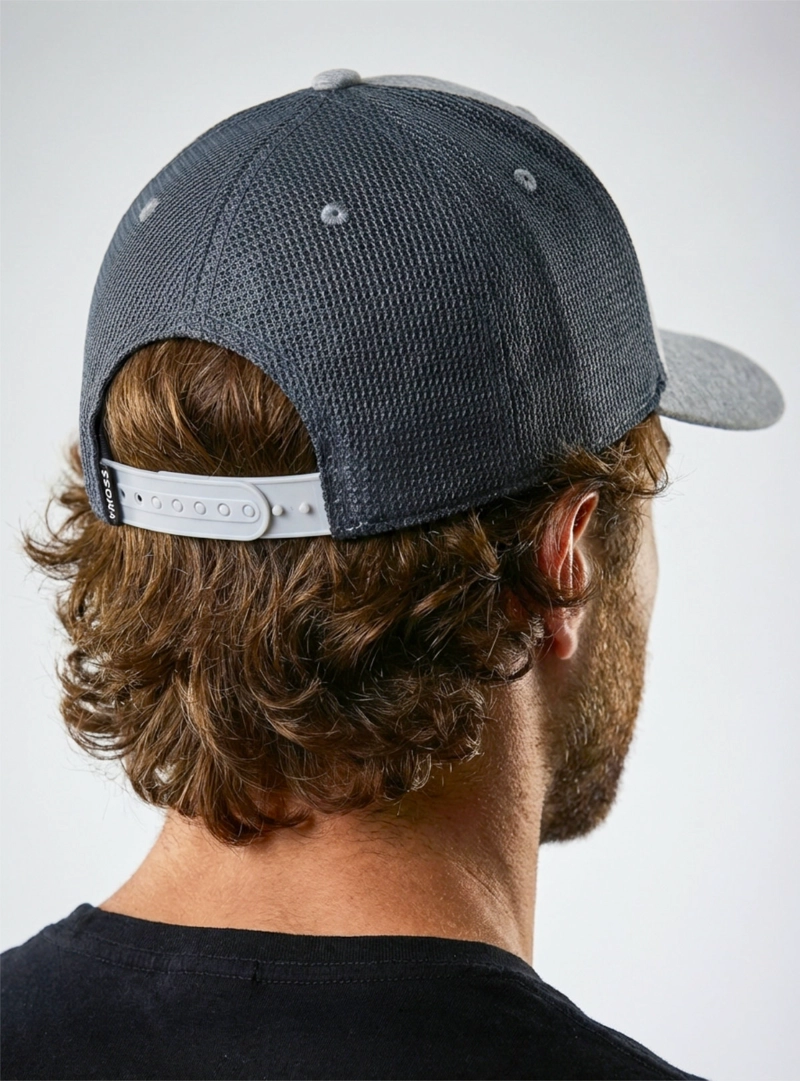 GORRO YMOSS GRIS JOCKEY UNISEX HOMBRE MUJER VENADO OUTDOOR - 4
