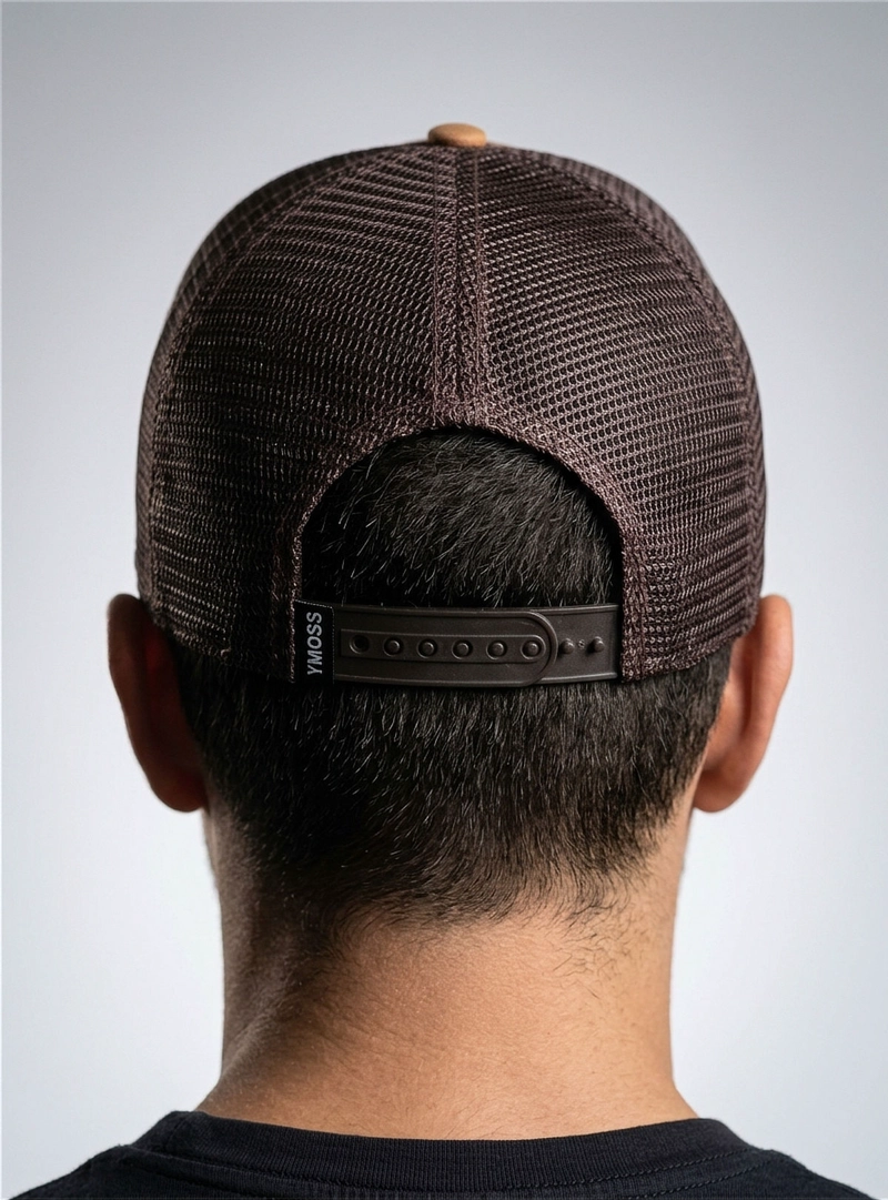 GORRO YMOSS NARANJO JOCKEY UNISEX HOMBRE MUJER LADRILLO - 3