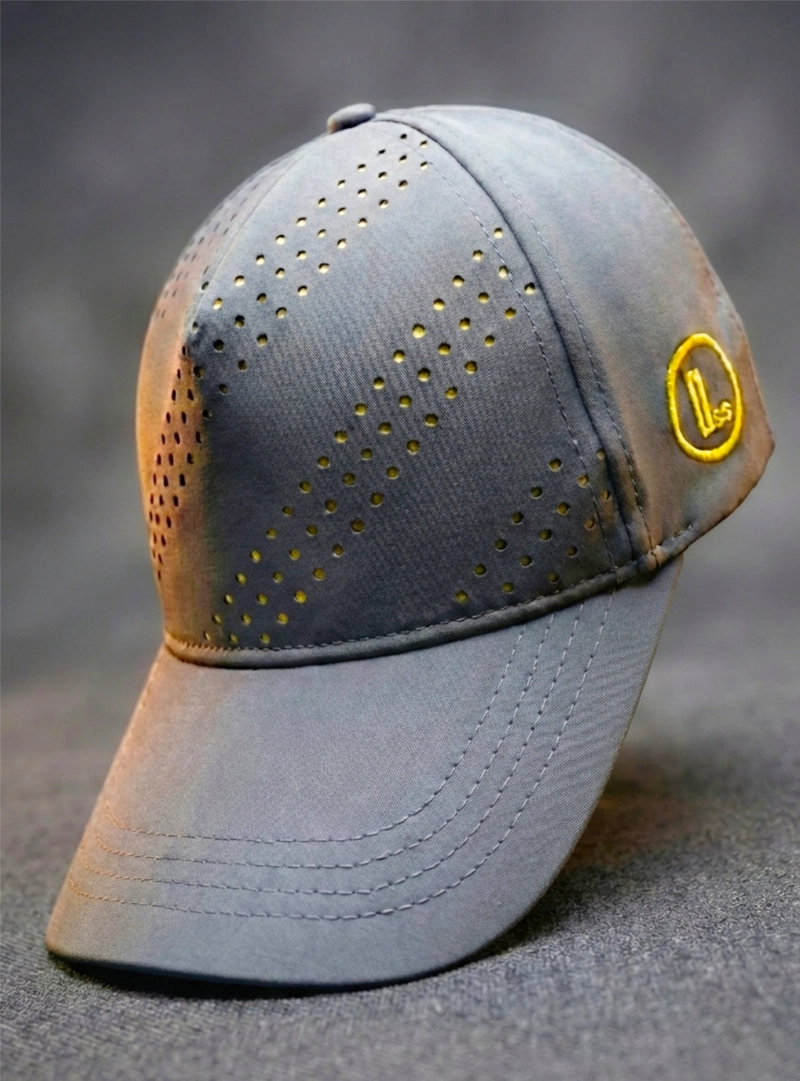 GORRO YMOSS SPORT AMARILLO GRIS JOCKEY UNISEX HOMBRE MUJER - 5