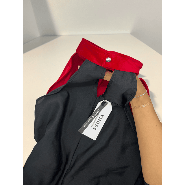 BLUSA DE MUJER OFICINA GAMUSA ROJA - 3