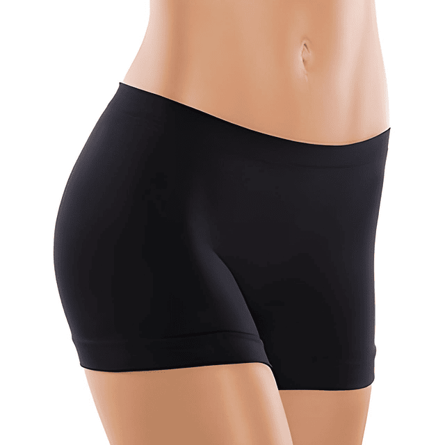 TRAJE DE BAÑO BIKINI PARTE DE ABAJO SHORT T NEGRO - 1