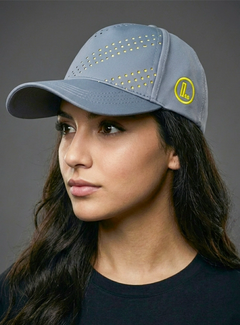 GORRO JOCKEY UNISEX HOMBRE MUJER COLOBO SPORT AMARILLO - 1