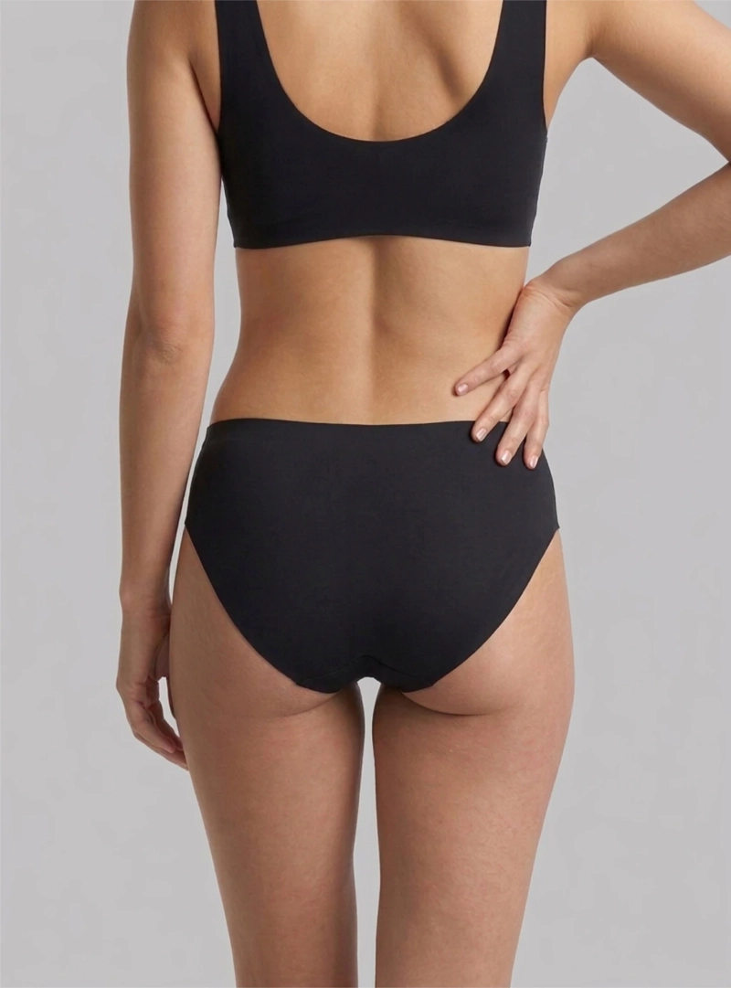 CALZON BIKINI TRAJE DE BAÑO NEGRO PARTE ABAJO PANTALETA MUJER - 3