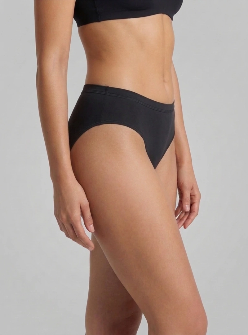 CALZON BIKINI TRAJE DE BAÑO NEGRO PARTE ABAJO PANTALETA MUJER - 4