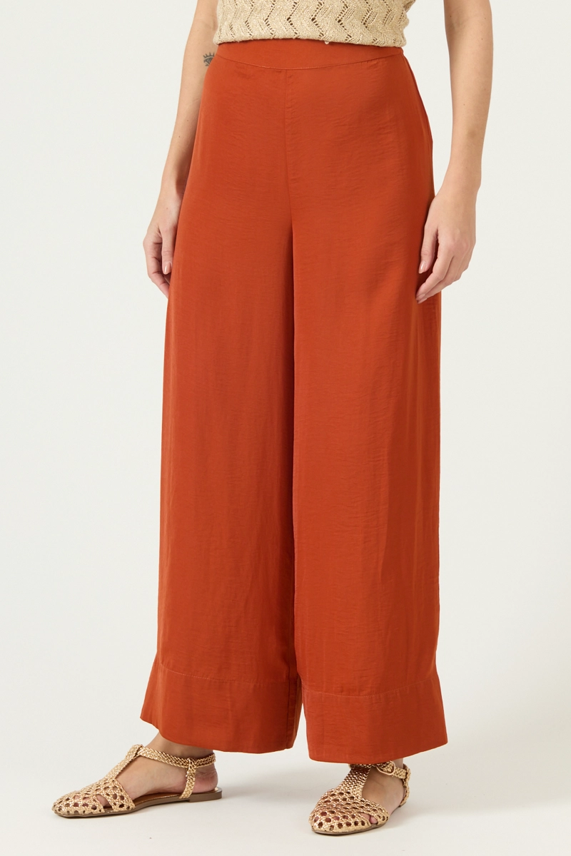 PANTALON PALAZZO TERRACOTA COD 2012735 - 2
