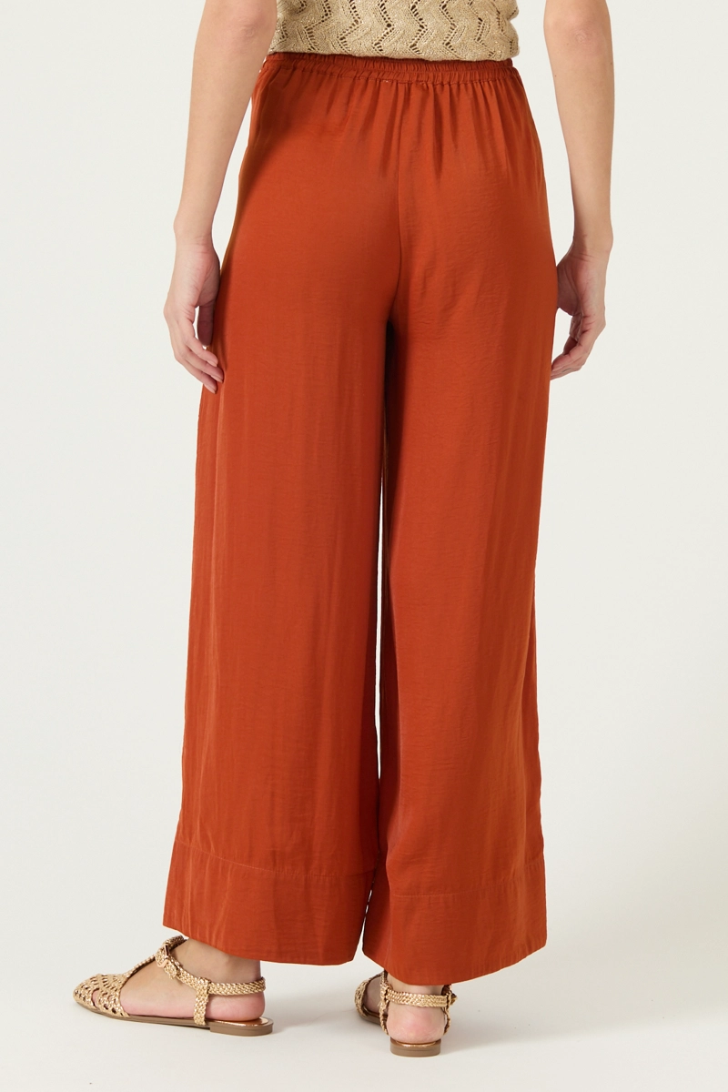 PANTALON PALAZZO TERRACOTA COD 2012735 - 4