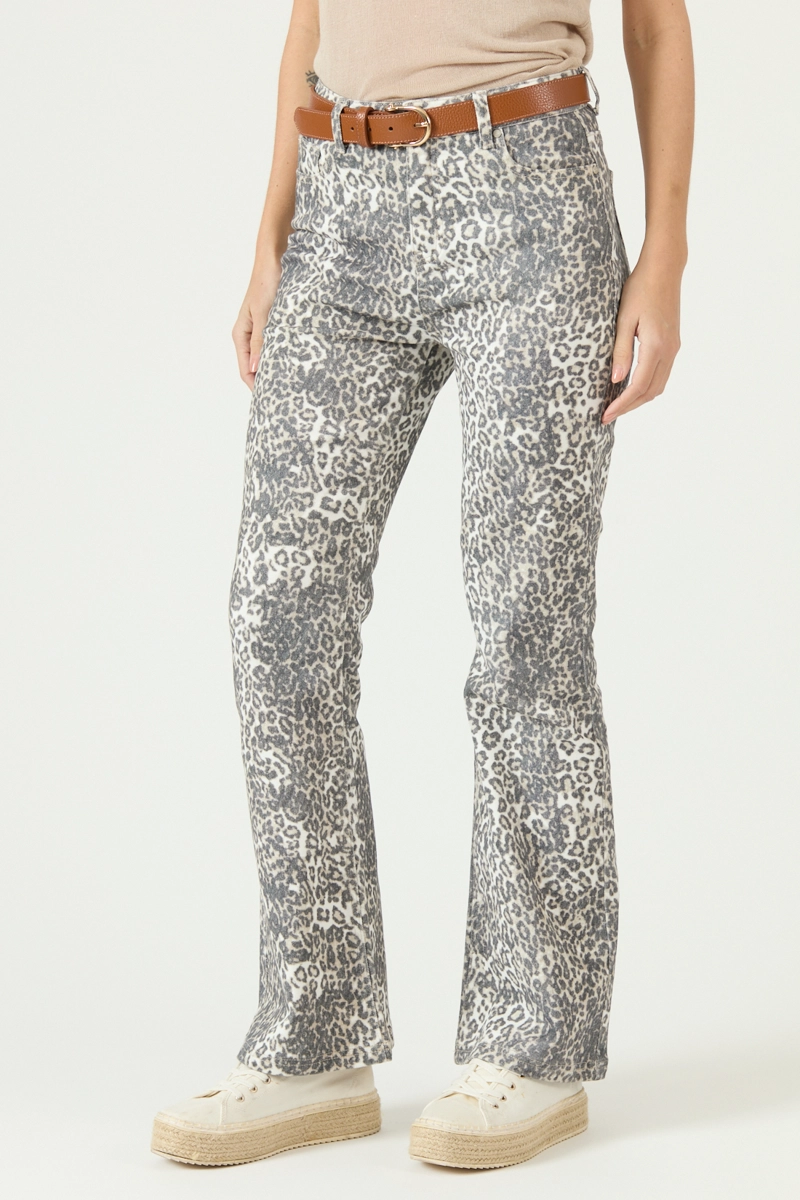 JEANS WIDE LEG ANIMAL PRINT ARENA COD 2400985 - 2